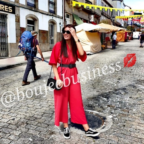 ZARA Jumpsuit with Belt - Picture 3 of 8